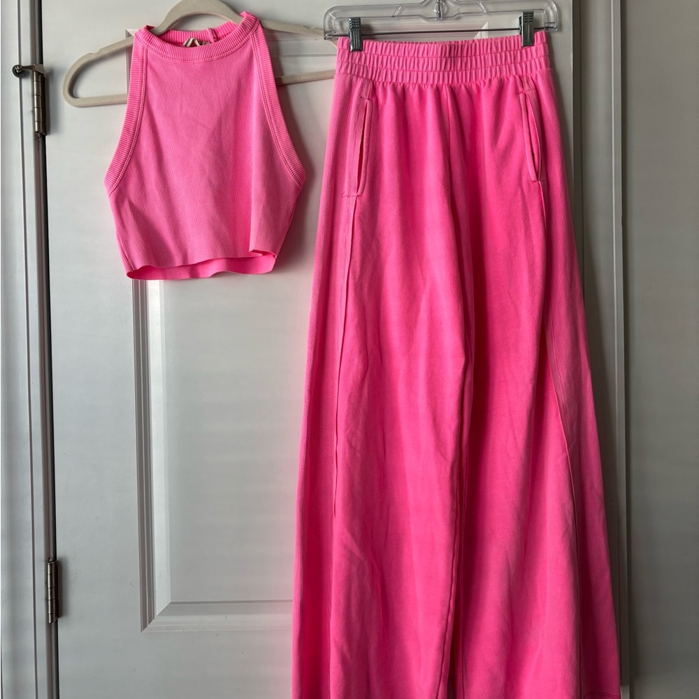 Pink Women's set with pants